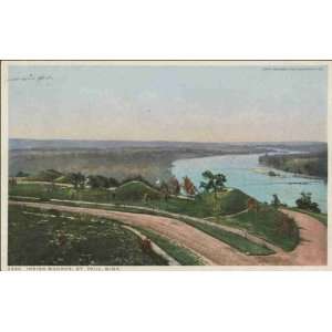  Reprint St. Paul MN   Indian Mounds