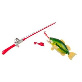  12 Catch The Shark Fishing Game for Kids with Fish, Pole 