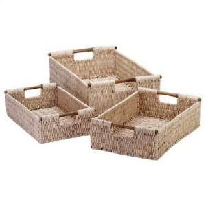  Woven Corn Husk Nesting Baskets 