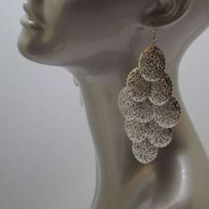  Poparazzi dangle earring(Silver) 