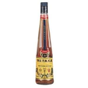  Metaxa Brandy 5 Star 76@ 750ML Grocery & Gourmet Food