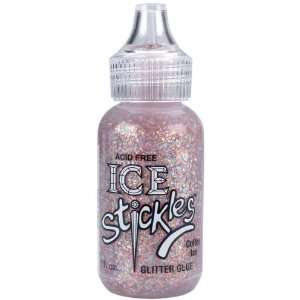  Ice Stickles Glitter Glue 1 Ounce Coffee Ice