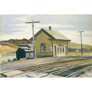     Edward Hopper   24 x 16 inches   Toward Boston
