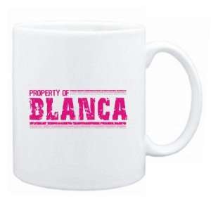  New  Property Of Blanca Retro  Mug Name