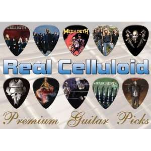  Megadeth Premium Guitar Picks X 10 (TR) Musical 