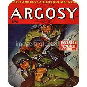 Argosy Magazine Invasion Limited Vintage Pulp MOUSE PAD 