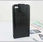 1xCroco Skin Leather cell phone cover Case For apple iP