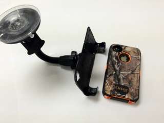 SlipGrip Car Mount For Iphone 4 4S Using OtterBox Defender Camo Case 
