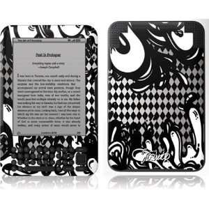  Black Argyle Lava skin for  Kindle 3