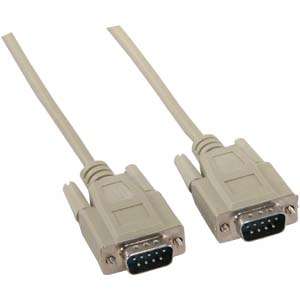 DB9 9 pin Serial RS232 MM Male   Male Cable 6 ft  