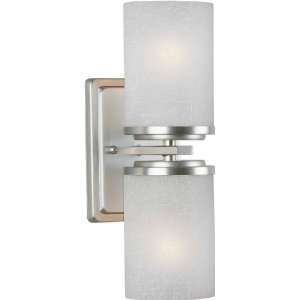   Nickel Contemporary / Modern 4.5Wx13Hx5.5E Indoor Up Lighting Wal
