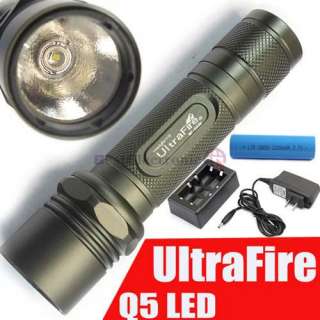 UltraFire WF 503B 5 Mode Q5 230lm LED Flashlight Torch  