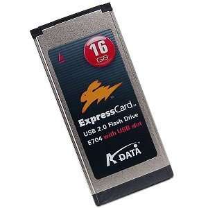    A Data E704 16GB USB 2.0 ExpressCard Flash Drive Electronics