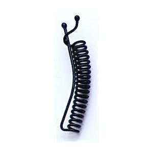 Small Black ZannClip   Made in the USA. An ingenious spiral hair clip 
