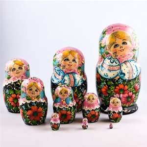   11 Marya Russian Nesting Dolls, Matryoshka, Matreshka