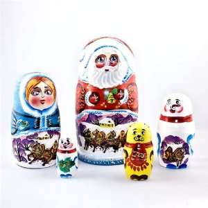   Friends Russian Nesting Dolls, Matryoshka, Matreshka