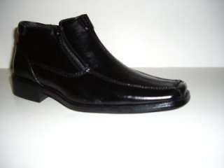 SAADAT ITALIAN Design Black Mens Shoes Boots Size 11.5  