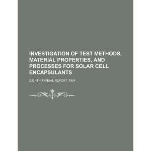  Investigation of test methods, material properties, and 
