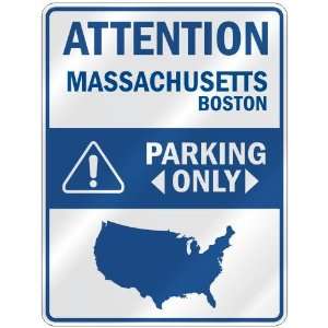   PARKING ONLY  PARKING SIGN USA CITY MASSACHUSETTS