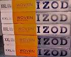 MENS UNDERWEAR IZOD WOVEN BOXERS 3 PACK SIZE XXL 2X NEW IN PACKAGE