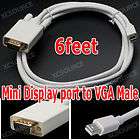 For Macbook Mac Air Pro Mini Display port Male to VGA C