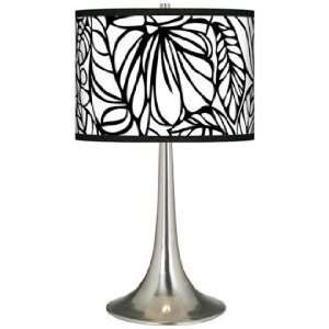  Jungle Moon Giclee Trumpet Table Lamp