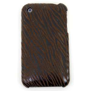KingCase iPhone 3G & 3GS   Hard Case   Zebra Skin (Brown)   8GB, 16GB 