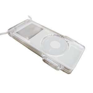 PE Plastic iPod Nano Crystal Case, Color Clear. Compatible with iPod 