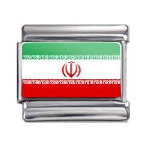  Italian Charms Original Iran Flag Bracelet Link Italian 