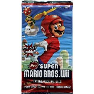   Mario Bros. Wii Enterplay Trading Card Fun Pak Box 24 Packs Toys