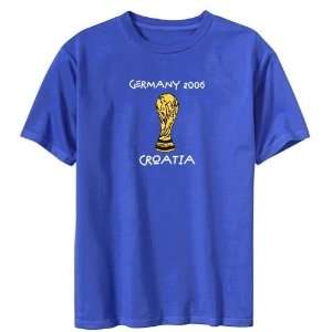    T Shirt  World Cup 2006 Croatia  Country