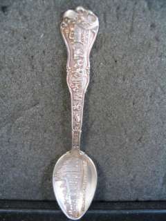 Sterling LOUISIANA PURCHASE EXPOSITION 1902 Souv Spoon  