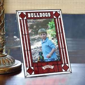  Mississippi State Bulldogs Art Glass Picture Frame Sports 