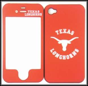 APPLE IPHONE 4 TEXAS LONGHORNS CELL PHONE COVER CASE  