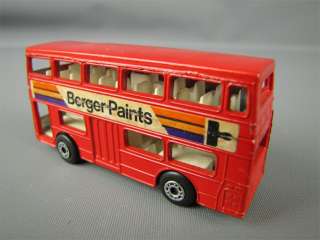 Vintage Matchbox Toy No.17 2SF Londoner Berger Bus  