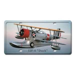  J2F 6 Duck Aviation License Plate