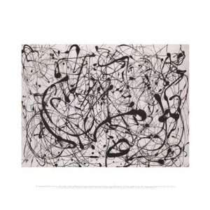    Number 14, 1948 (gray) by Jackson Pollock 14x11