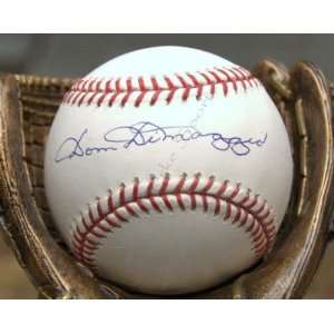 Dom Dimaggio signed Official Major League Baseball Blue ballpoint pen 