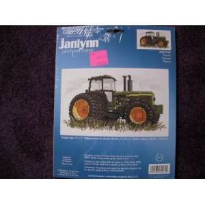 Janlynn Tractor Counted Cross Stitch Kit 