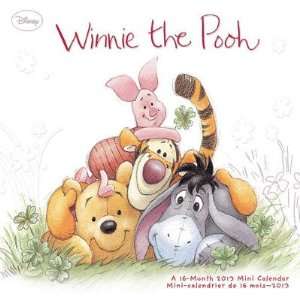  (6x6) Winnie the Pooh 16 Month 2013 Mini Calendar