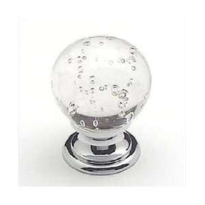  Knob Crystal30mm/M4W/Bubbles w/Chr