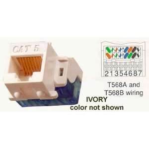  Ic1078e5iv   Cat5 Jck Ivory Electronics