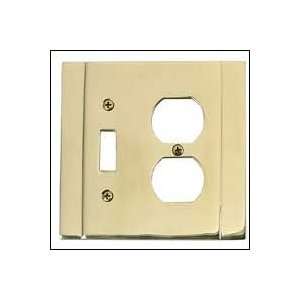Brass Accents Switchplates M03 S3640 ; M03 S3640 Contemporary combo 1 
