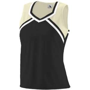  Ladies/Girls Cheerleaders Uniform Flyer Shells BLACK 