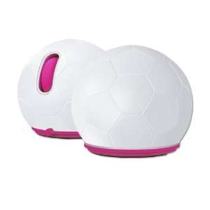  Jelfin Standard USB Mouse   Magenta Pink Accent, Soccer 