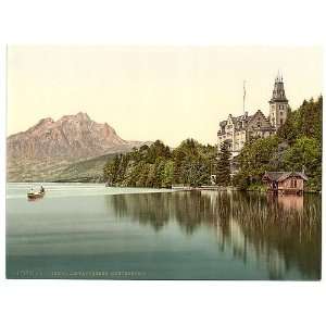    Hertenstein Schloss,Lake Lucerne,Switzerland