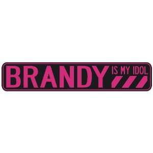   BRANDY IS MY IDOL  STREET SIGN