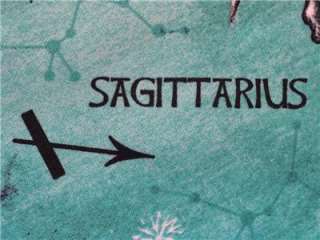 New Sagittarius Astrological Astrology Signs Zodiac Fabri Quilt Fabric 