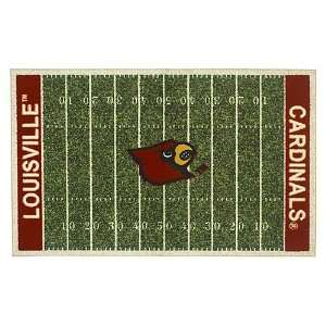  University of Louisville Cardinals Football Rug
