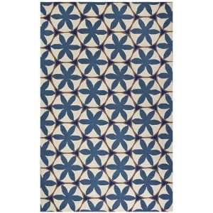   Charlotte 6051 Blue 400 3 x 5 Rectangle Area Rug